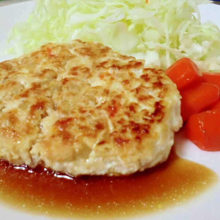 とっても美味しい豆腐・鶏ハンバーグ